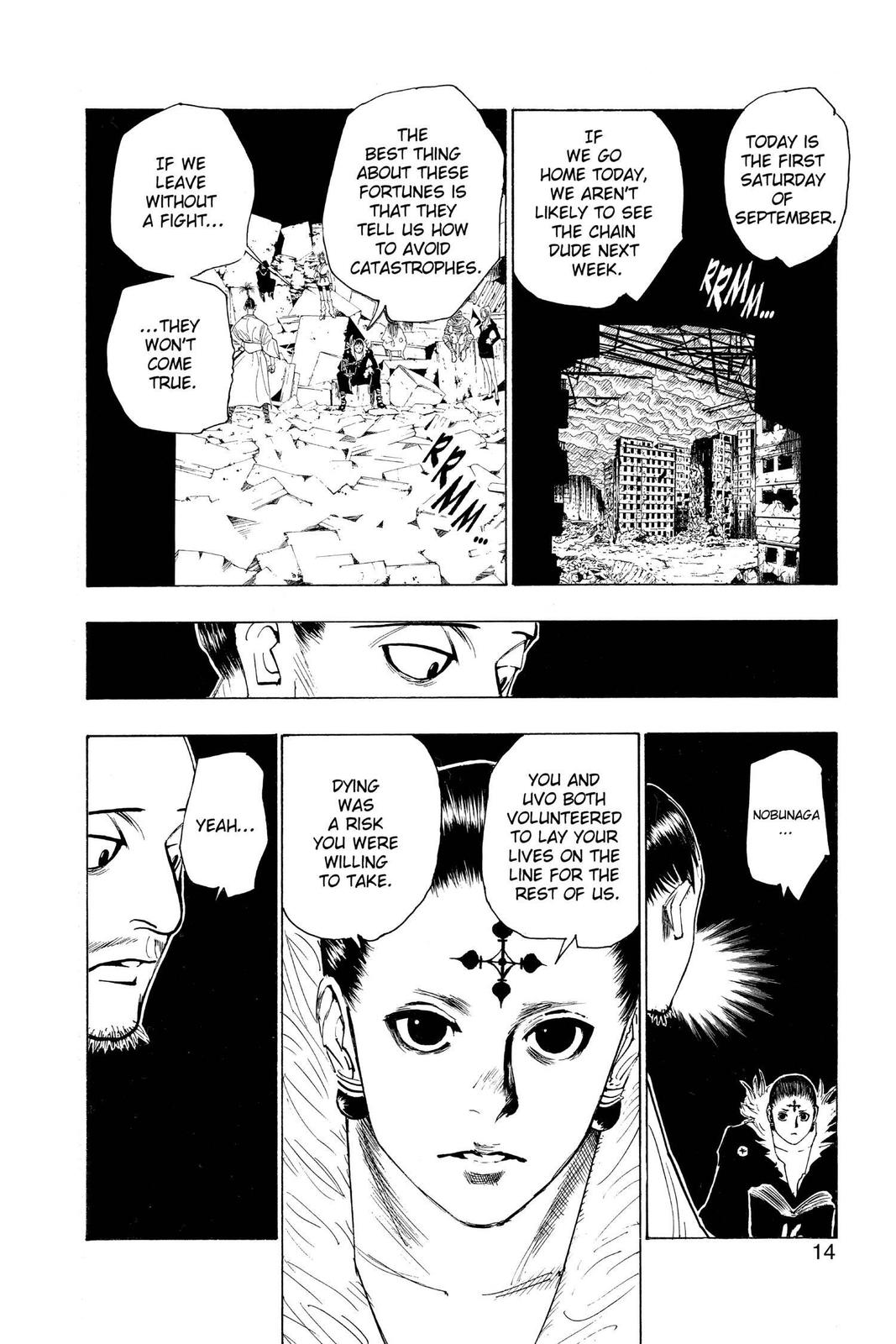 Read Hunter x Hunter chapter 104 image 13 on Lezhin