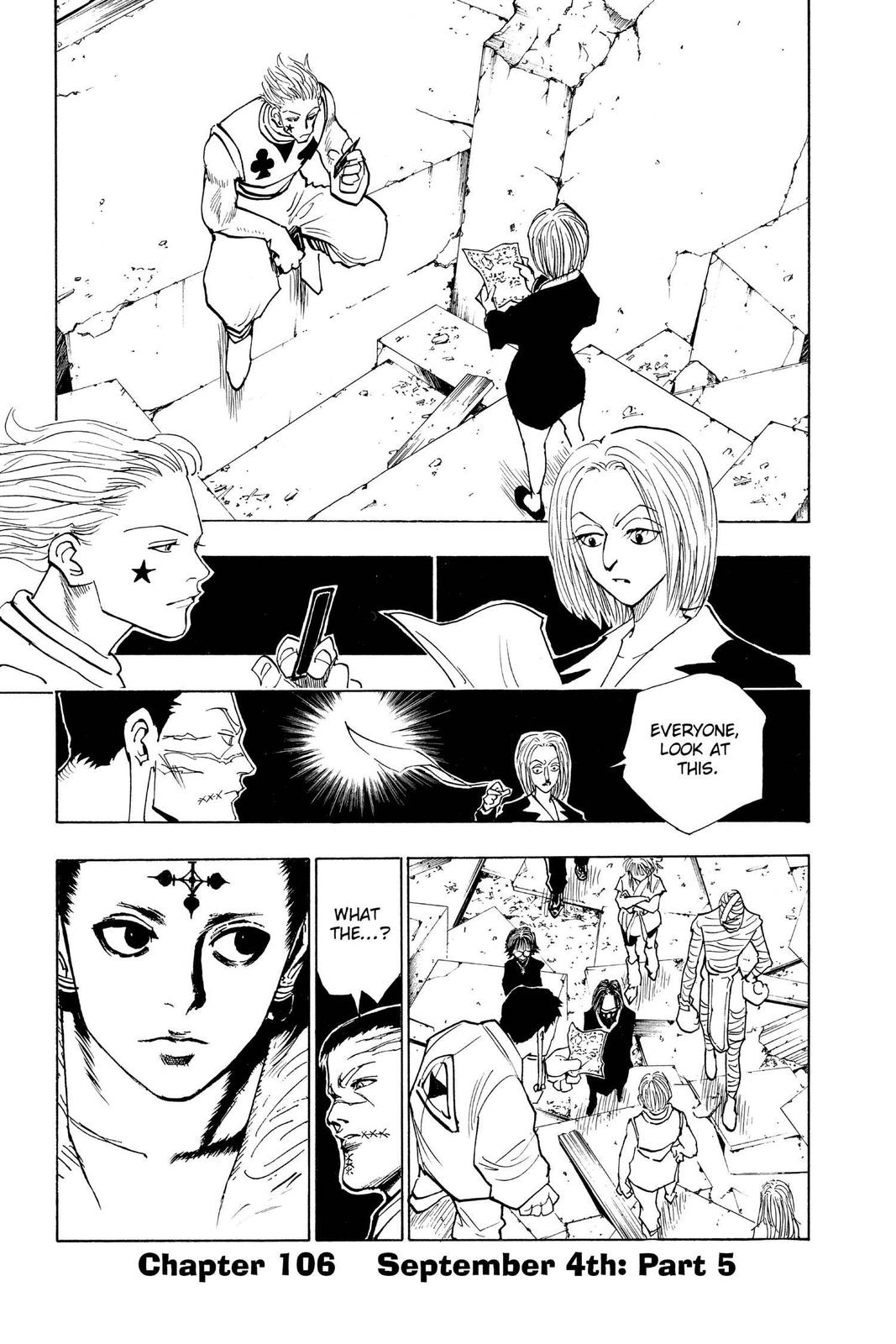 Read Hunter x Hunter chapter 106 image 0 on Lezhin