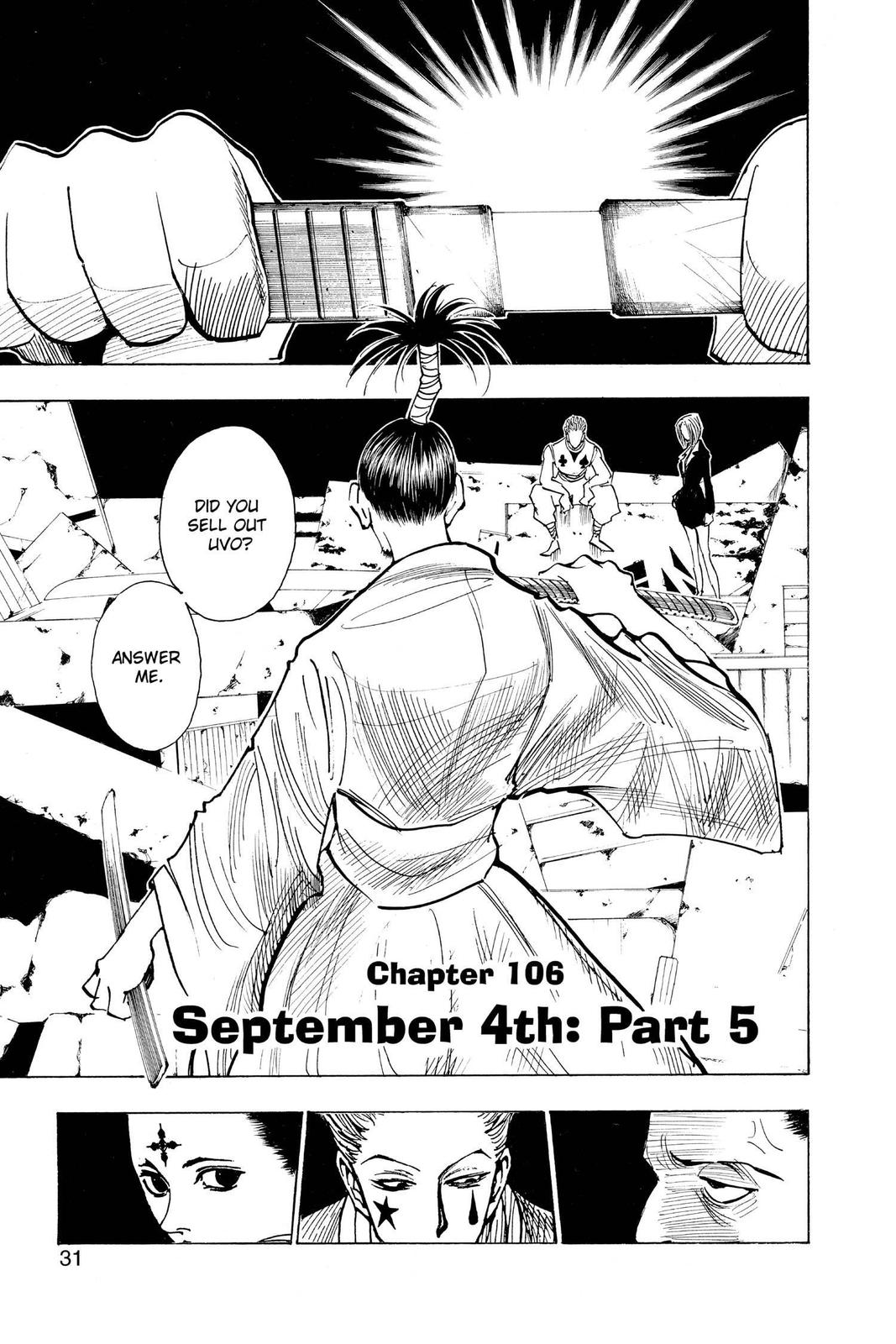 Read Hunter x Hunter chapter 106 image 2 on Lezhin