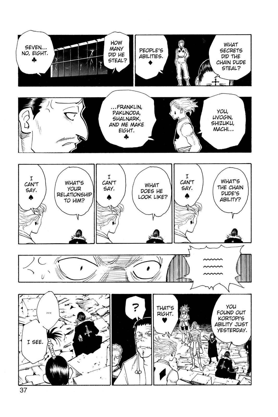 Read Hunter x Hunter chapter 106 image 8 on Lezhin