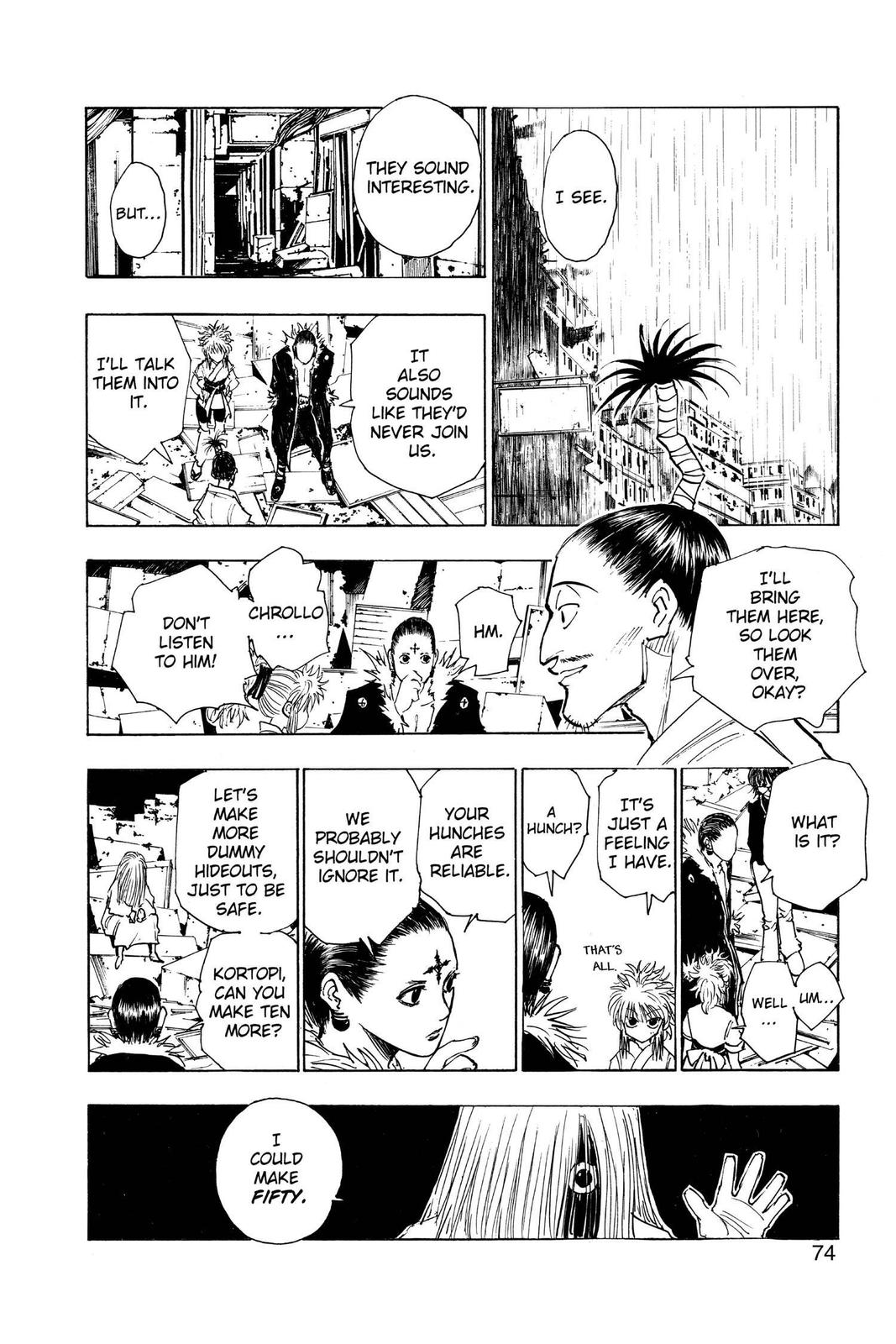 Read Hunter x Hunter chapter 108 image 13 on Lezhin