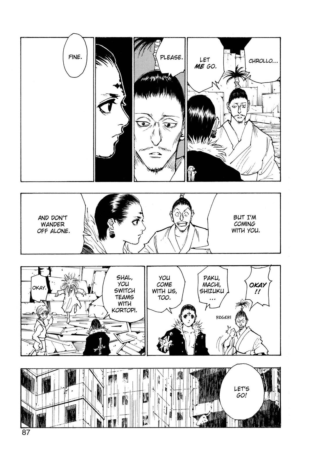 Read Hunter x Hunter chapter 109 image 10 on Lezhin