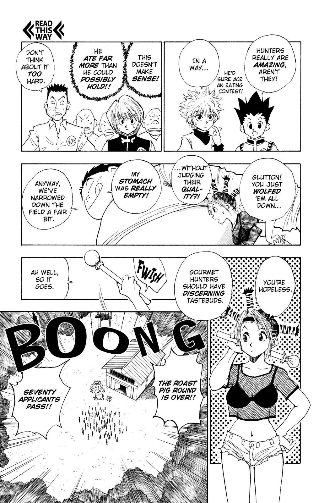 Read Hunter x Hunter chapter 11 image 2 on Lezhin