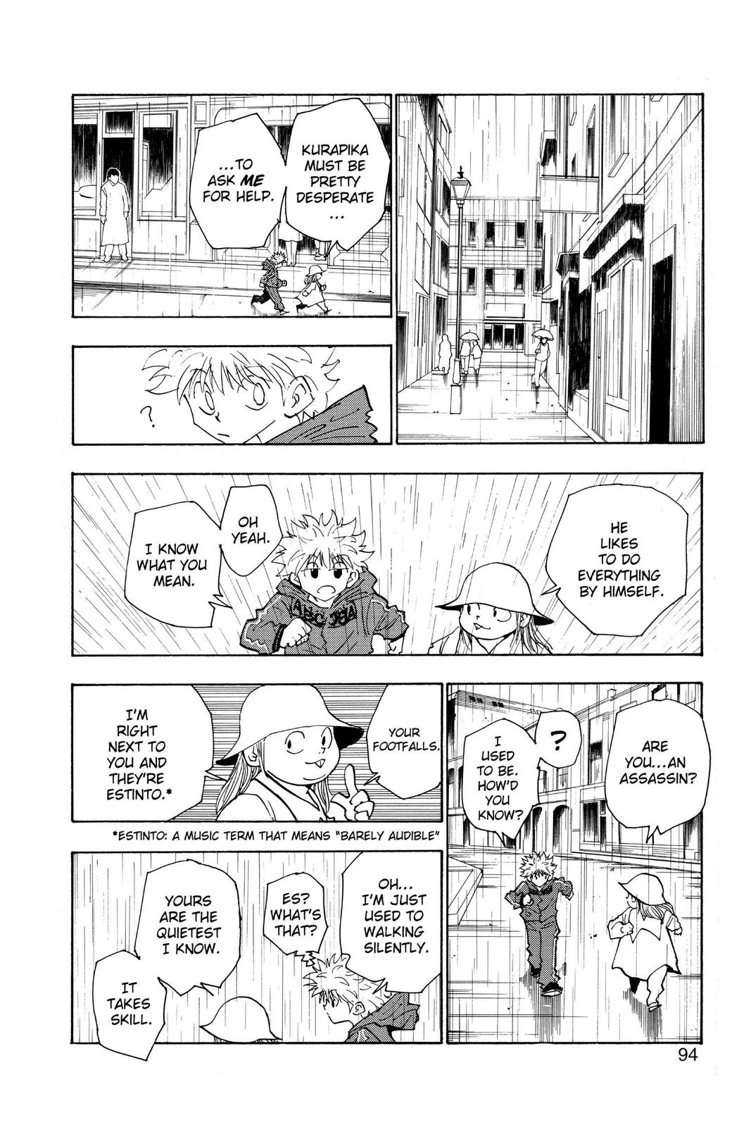 Read Hunter x Hunter chapter 110 image 1 on Lezhin