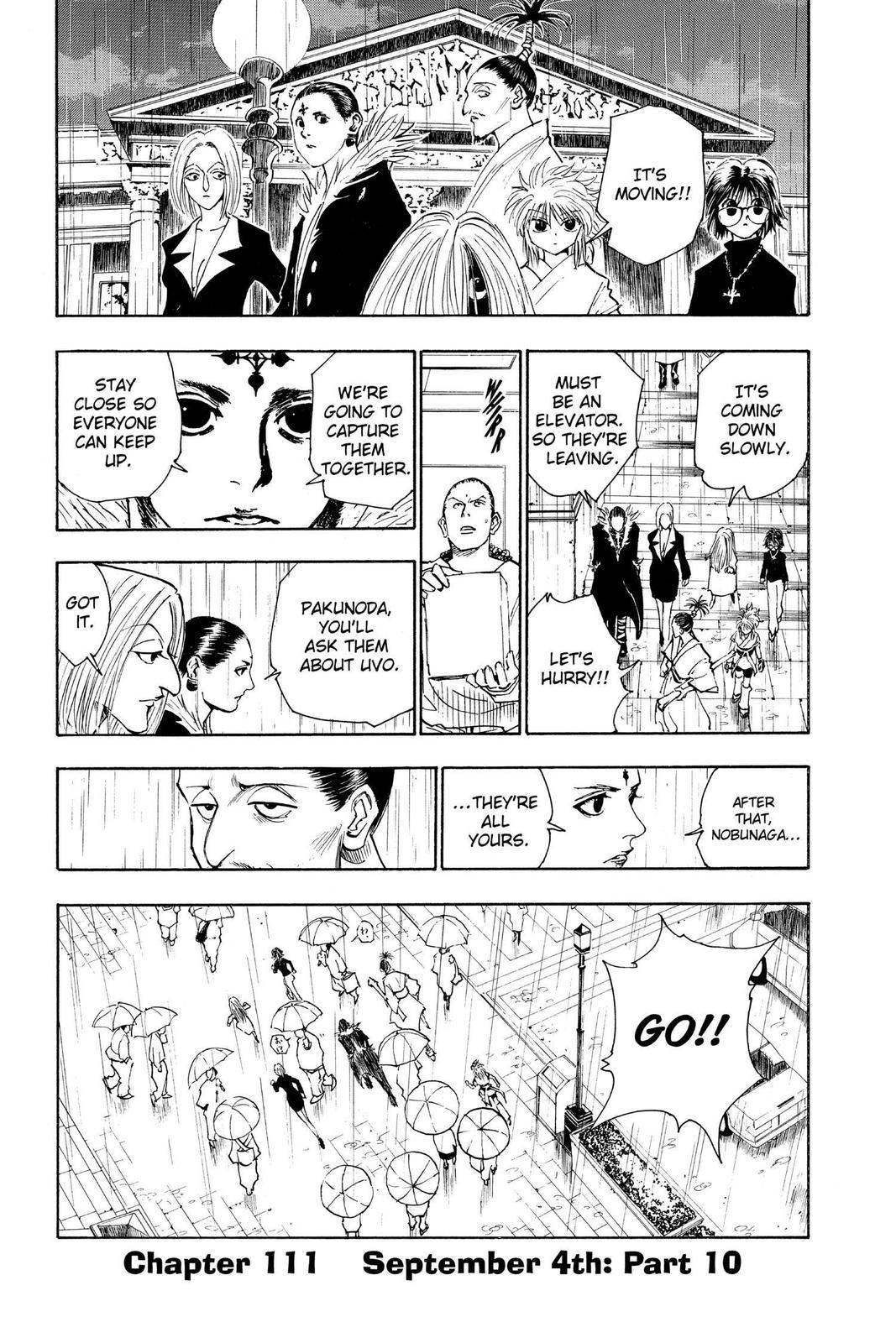 Read Hunter x Hunter chapter 111 image 0 on Lezhin