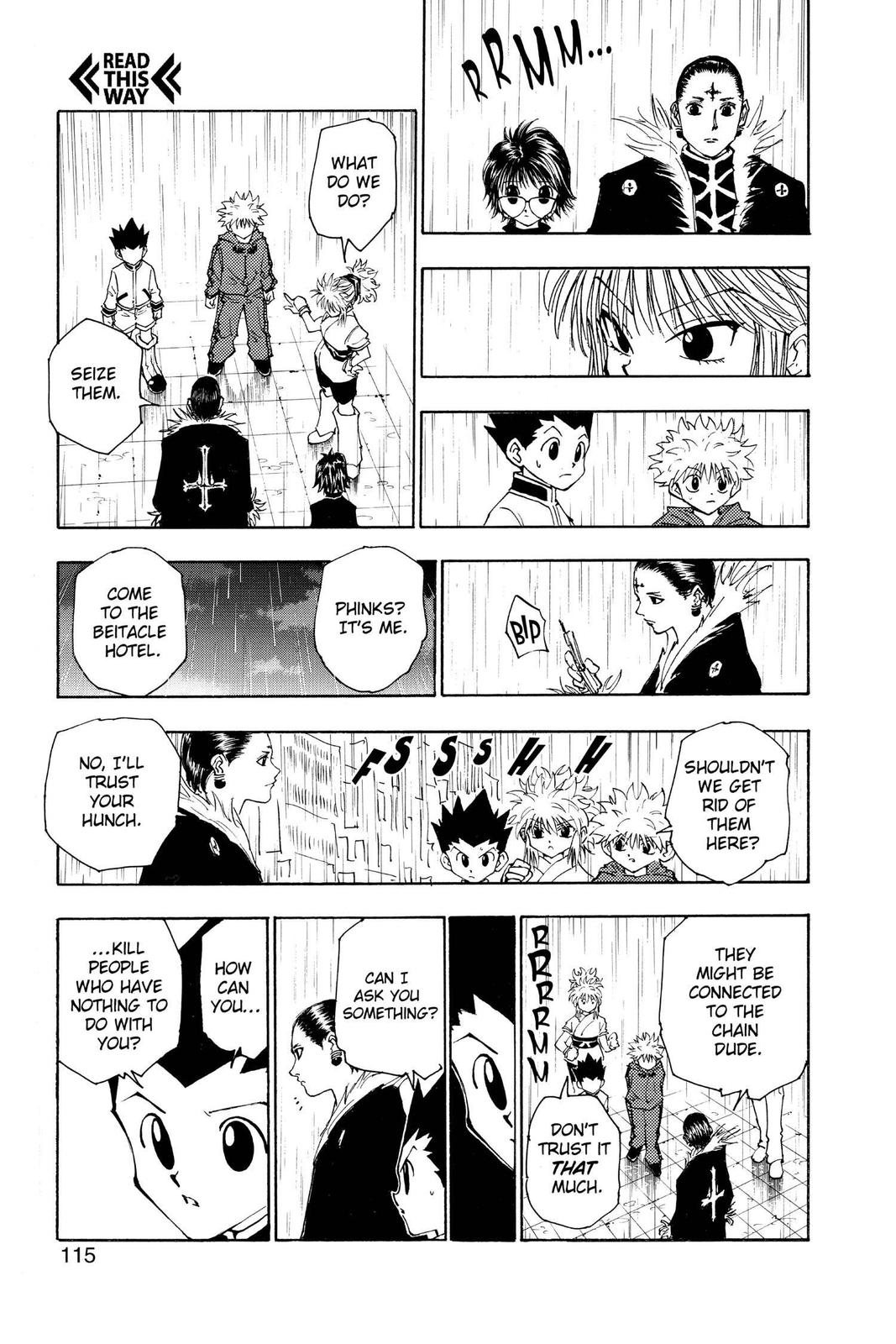 Read Hunter x Hunter chapter 111 image 10 on Lezhin