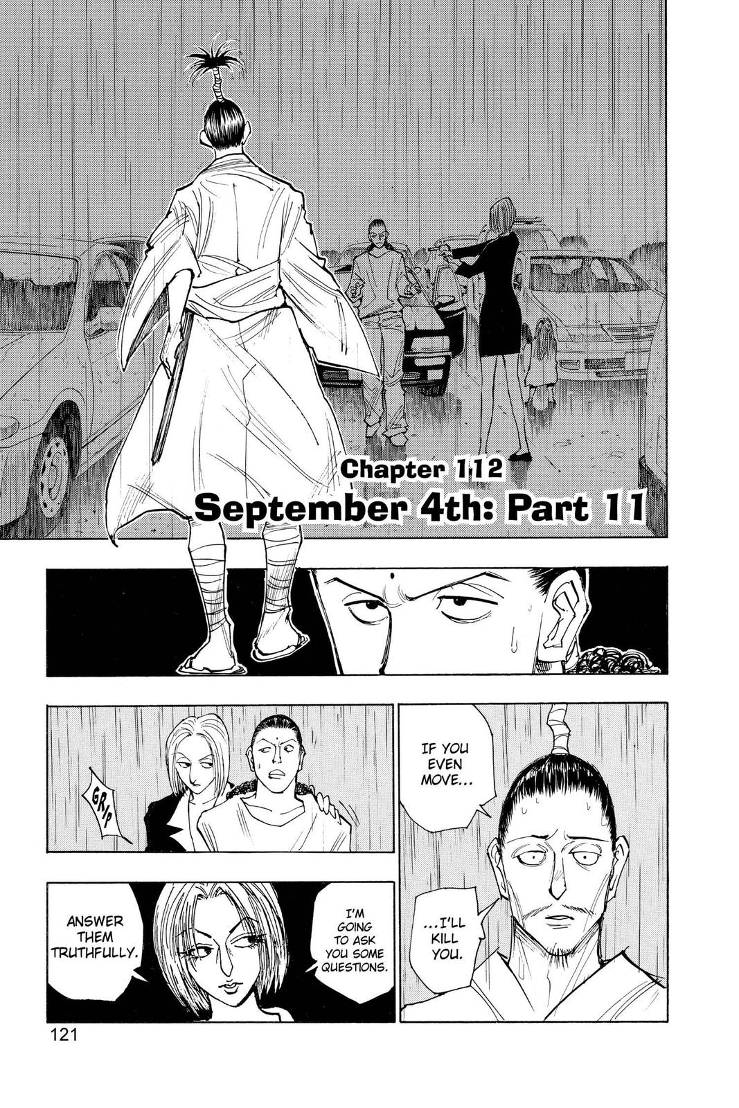 Read Hunter x Hunter chapter 112 image 0 on Lezhin