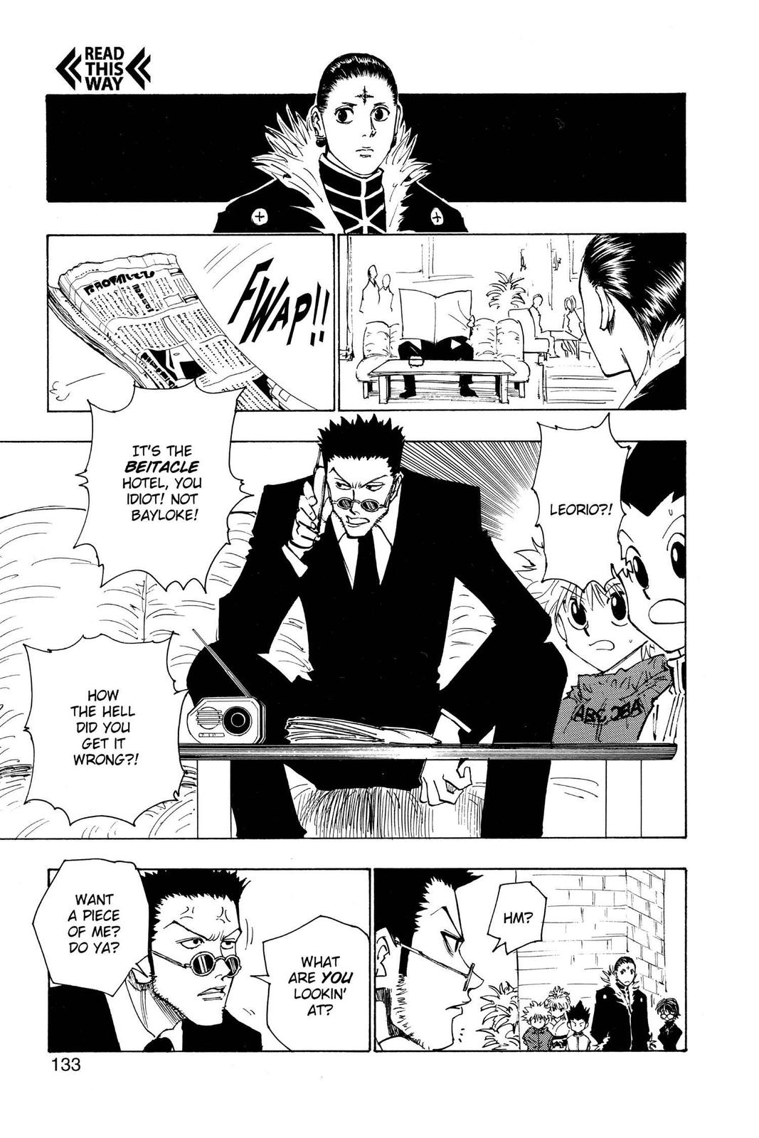 Read Hunter x Hunter chapter 112 image 12 on Lezhin