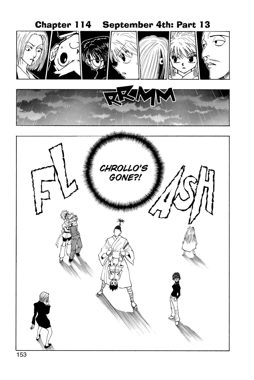 Read Hunter x Hunter chapter 114 image 0 on Lezhin