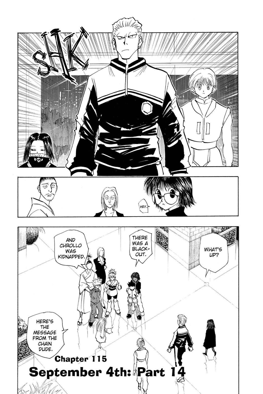 Read Hunter x Hunter chapter 115 image 0 on Lezhin