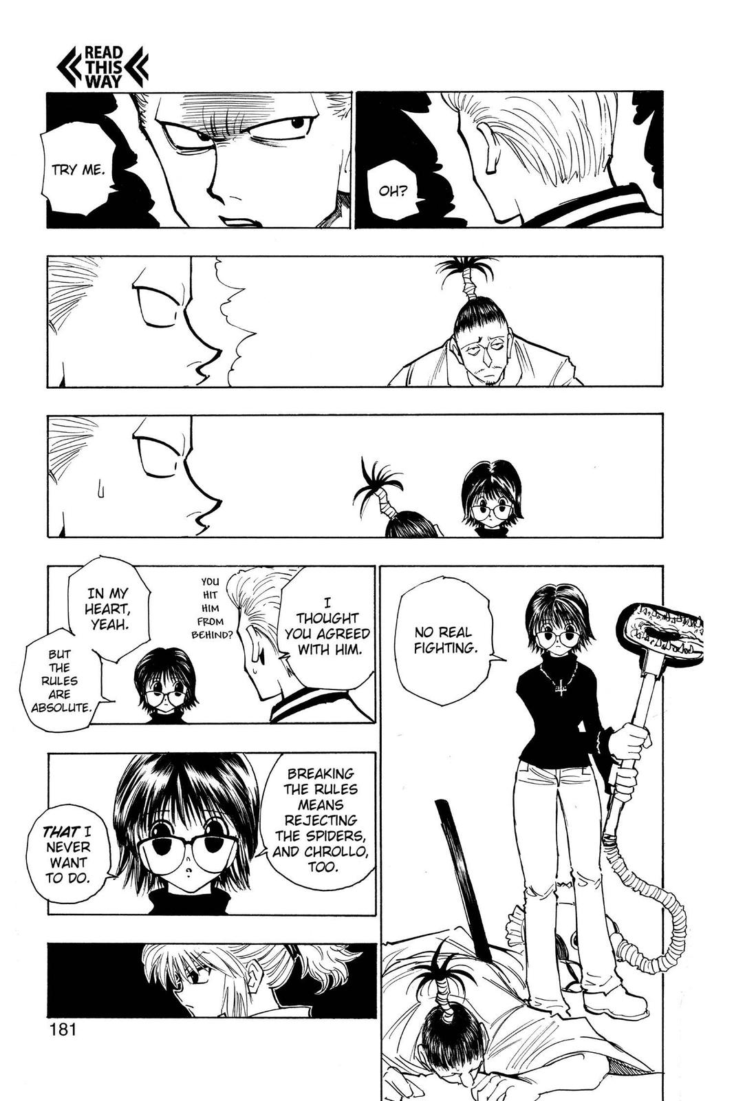 Read Hunter x Hunter chapter 115 image 12 on Lezhin