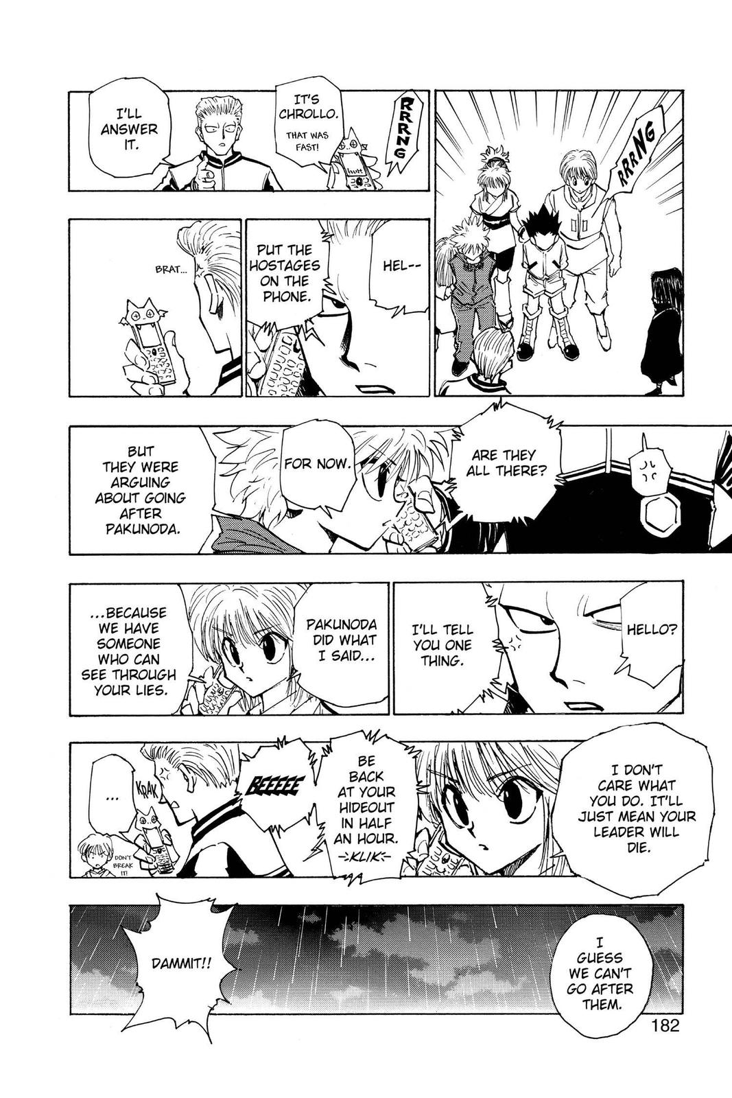 Read Hunter x Hunter chapter 115 image 13 on Lezhin