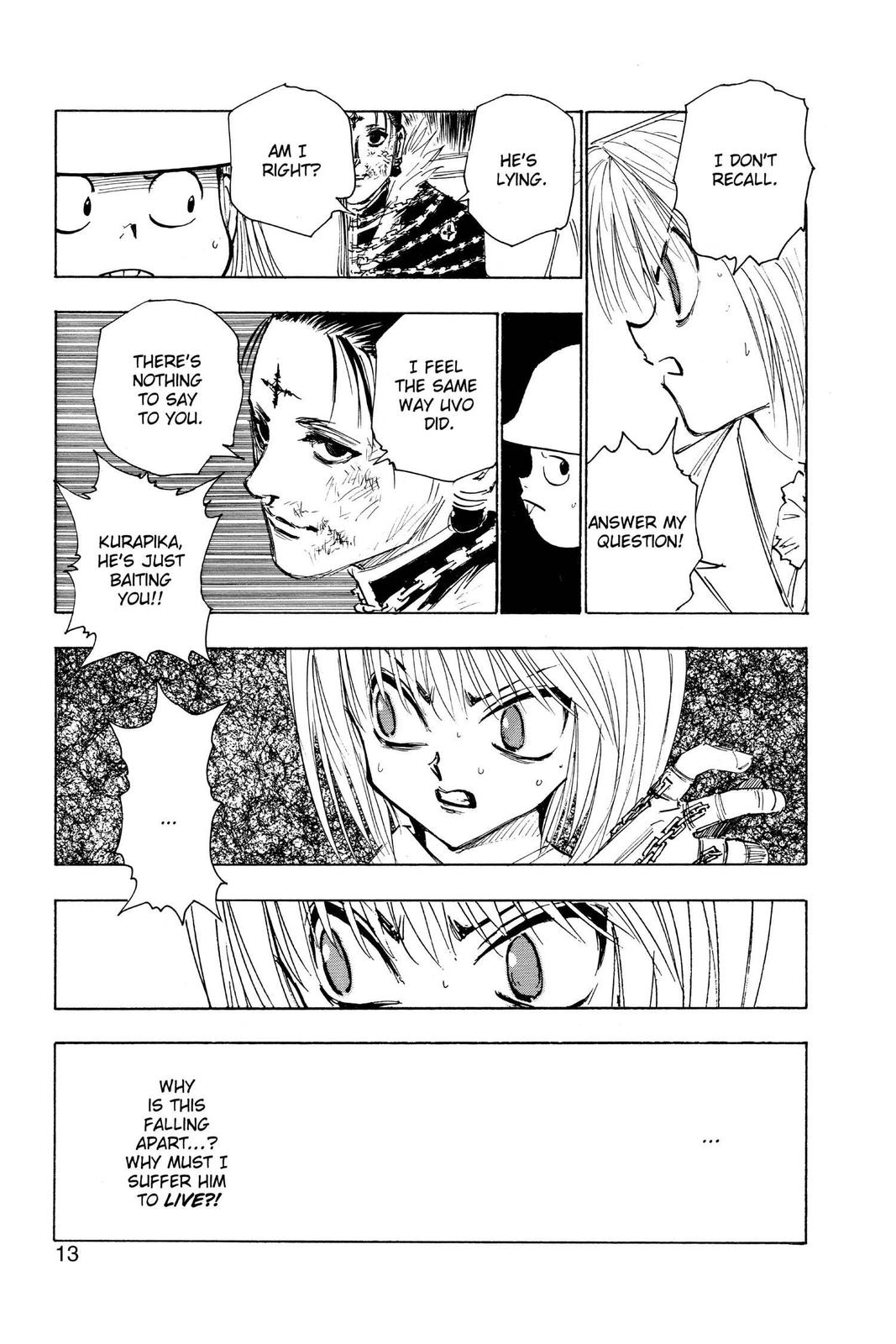 Read Hunter x Hunter chapter 116 image 12 on Lezhin