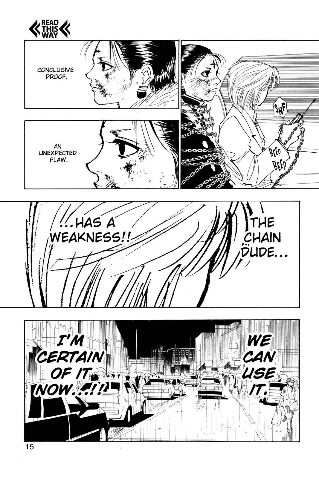 Read Hunter x Hunter chapter 116 image 14 on Lezhin