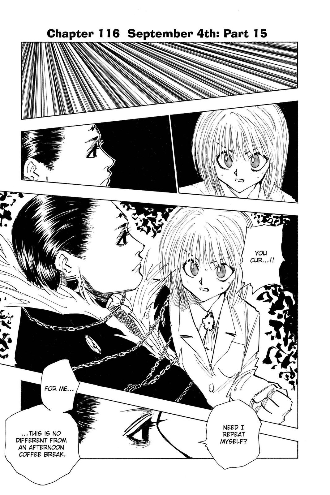 Read Hunter x Hunter chapter 116 image 6 on Lezhin