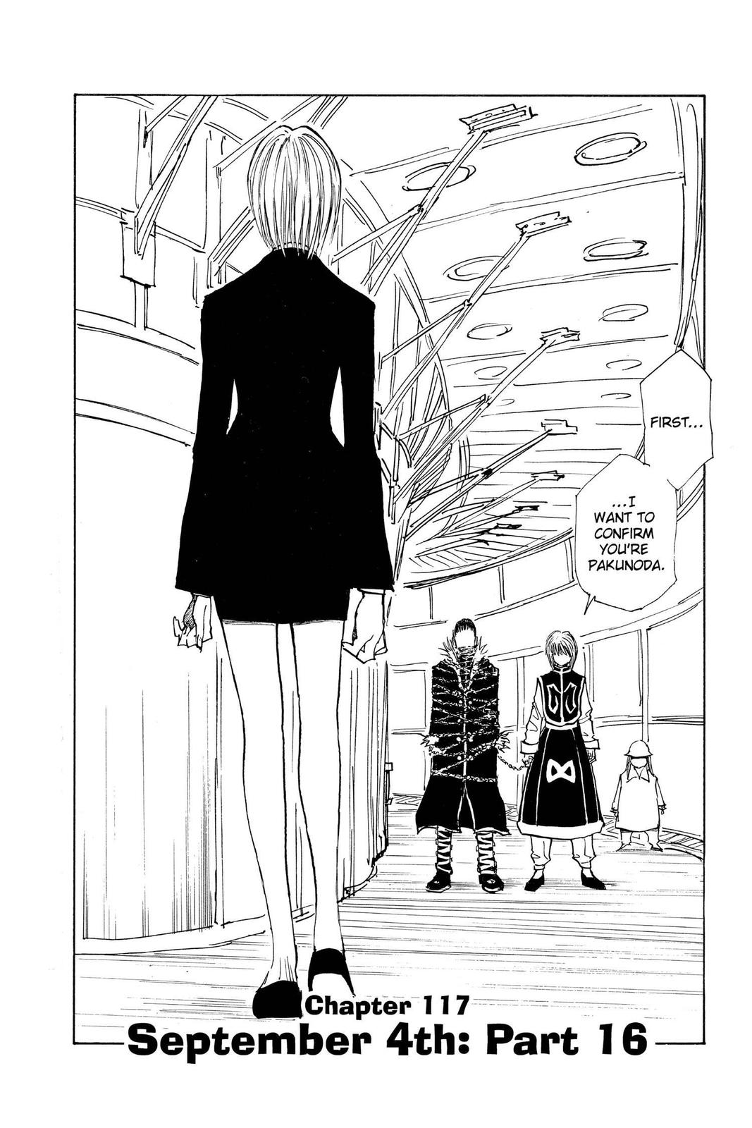 Read Hunter x Hunter chapter 117 image 1 on Lezhin