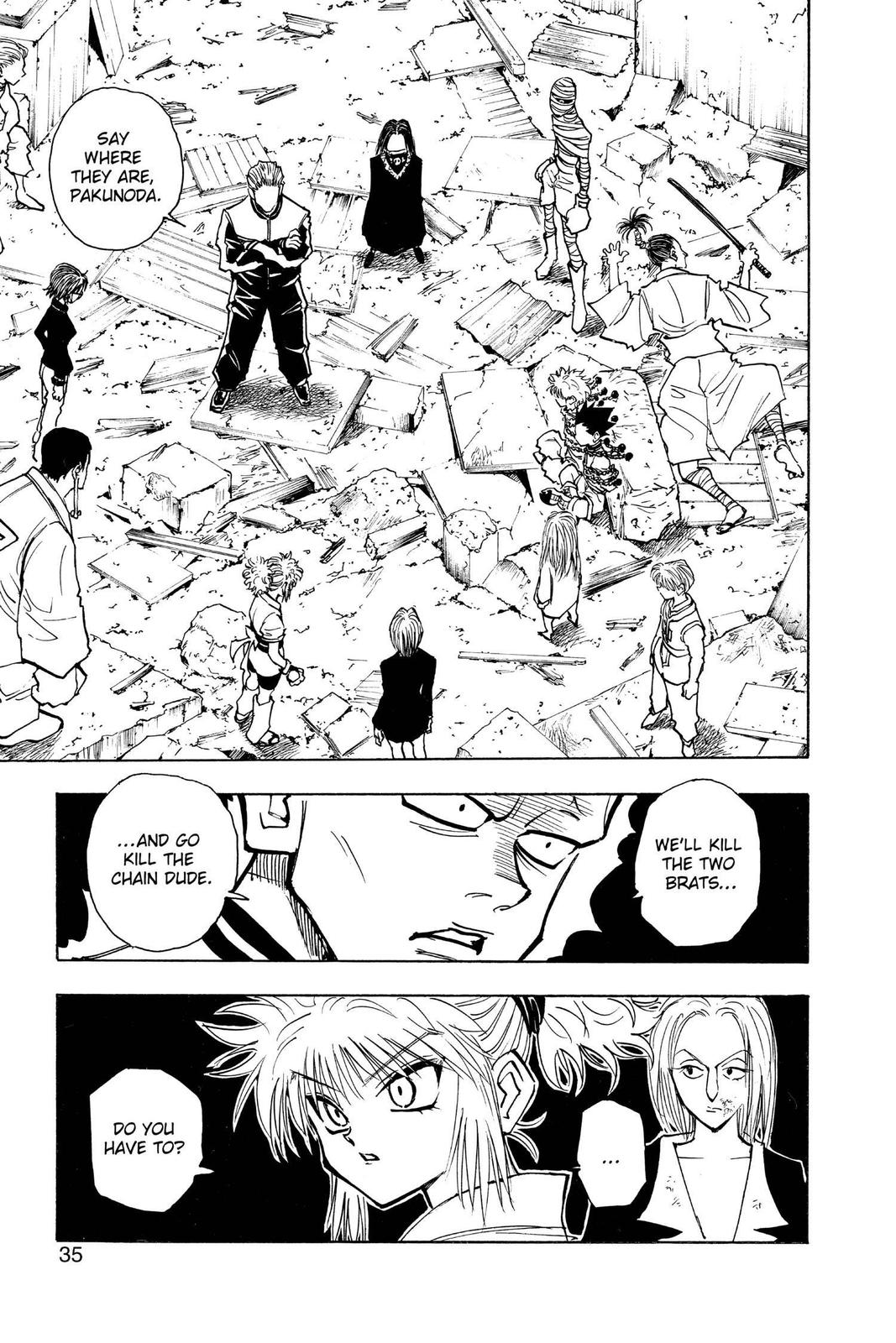Read Hunter x Hunter chapter 117 image 14 on Lezhin