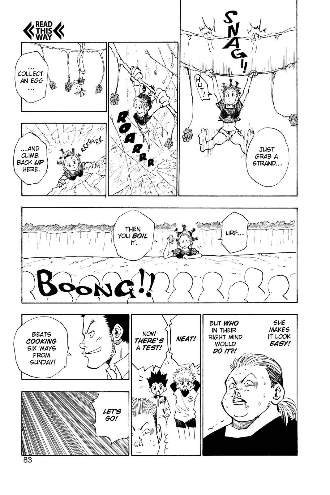 Read Hunter x Hunter chapter 12 image 16 on Lezhin
