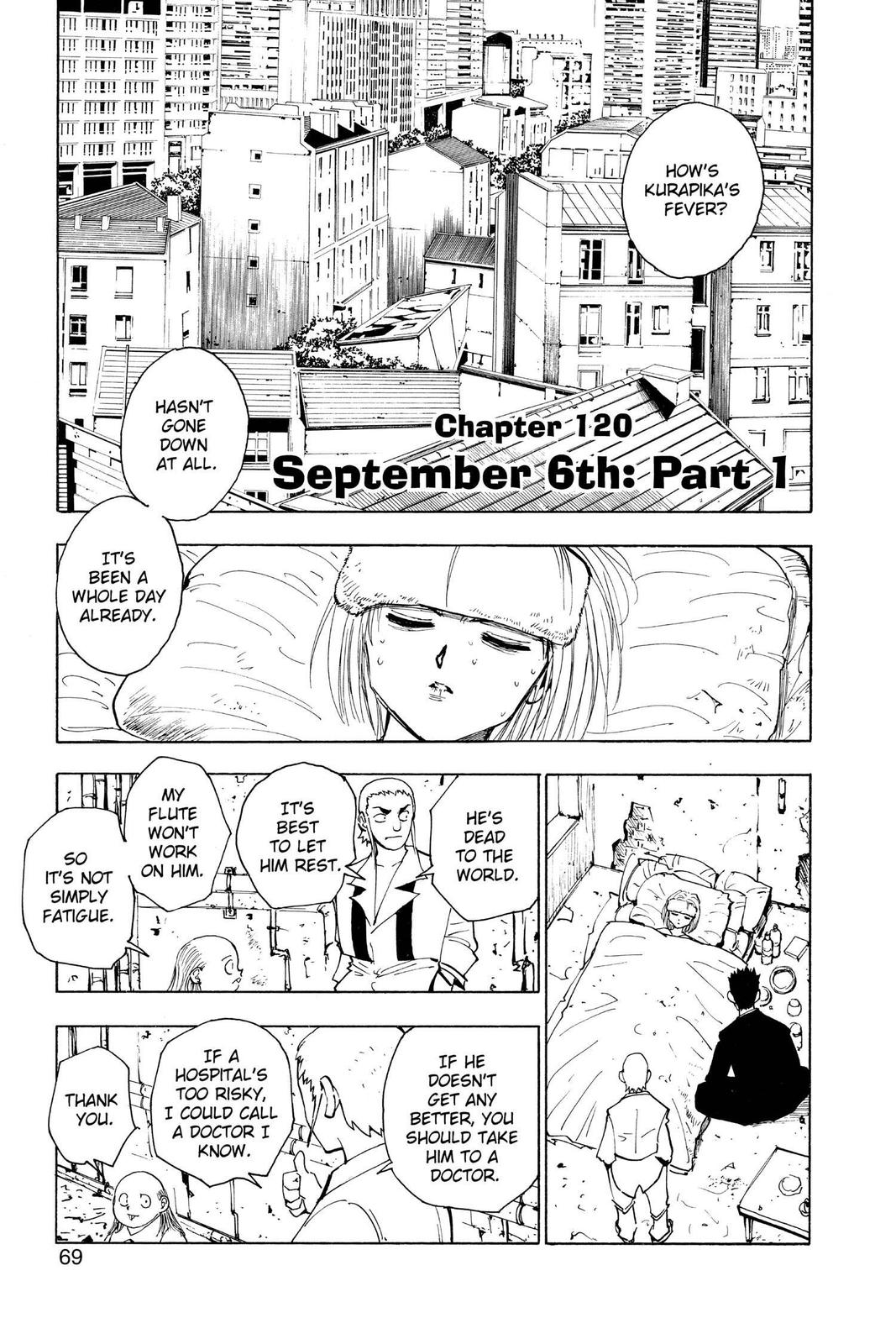 Read Hunter x Hunter chapter 120 image 0 on Lezhin