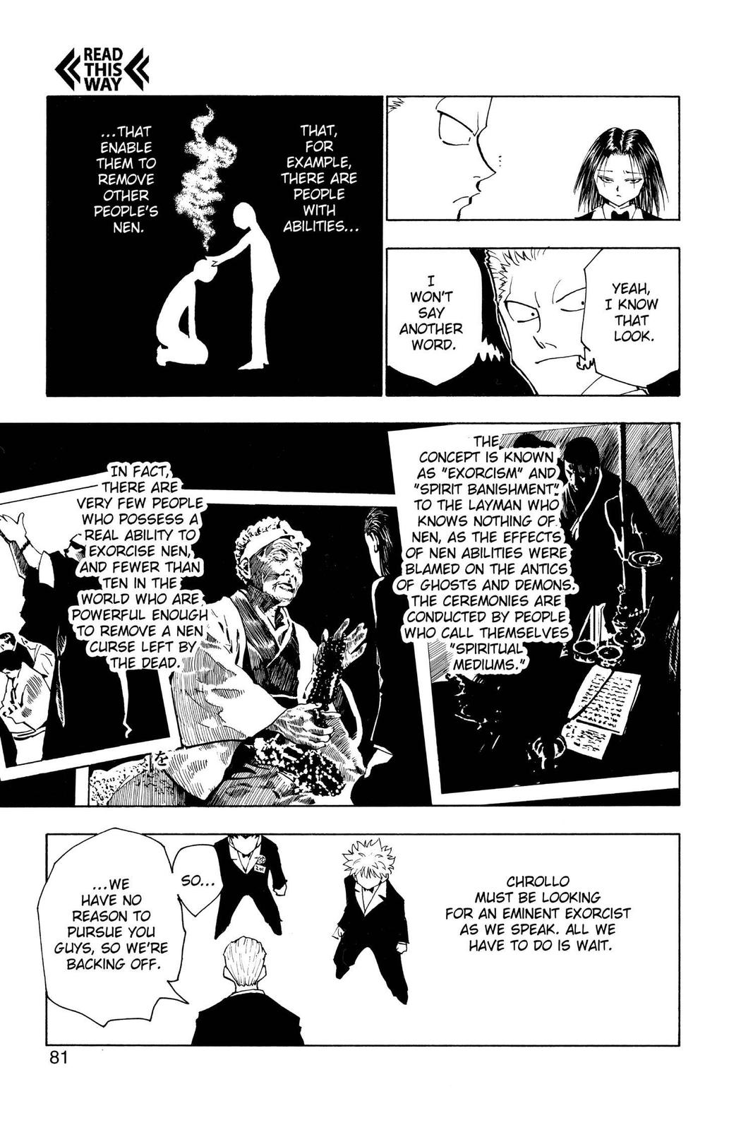 Read Hunter x Hunter chapter 120 image 12 on Lezhin