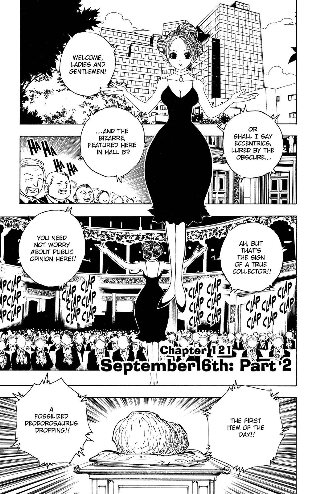 Read Hunter x Hunter chapter 121 image 0 on Lezhin