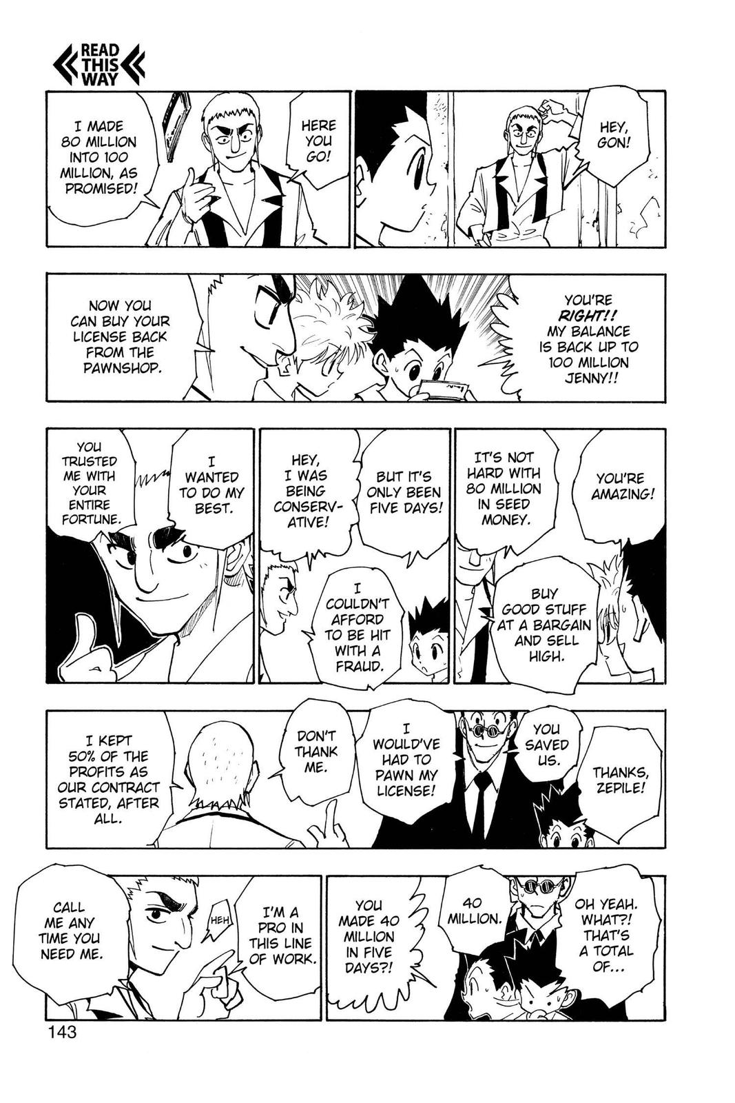 Read Hunter x Hunter chapter 124 image 10 on Lezhin