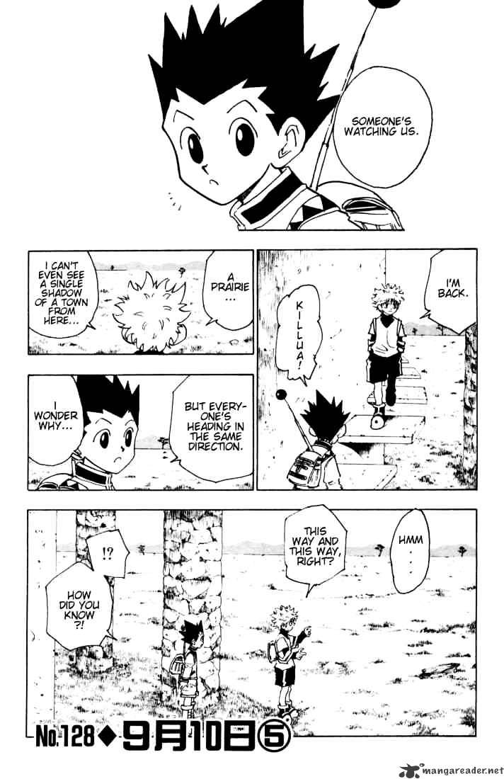 Read Hunter x Hunter chapter 128 image 0 on Lezhin