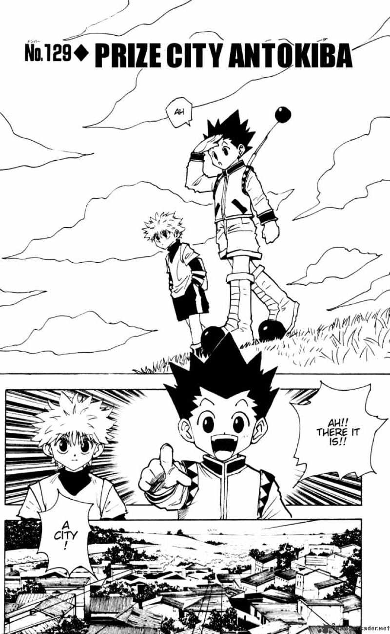 Read Hunter x Hunter chapter 129 image 1 on Lezhin