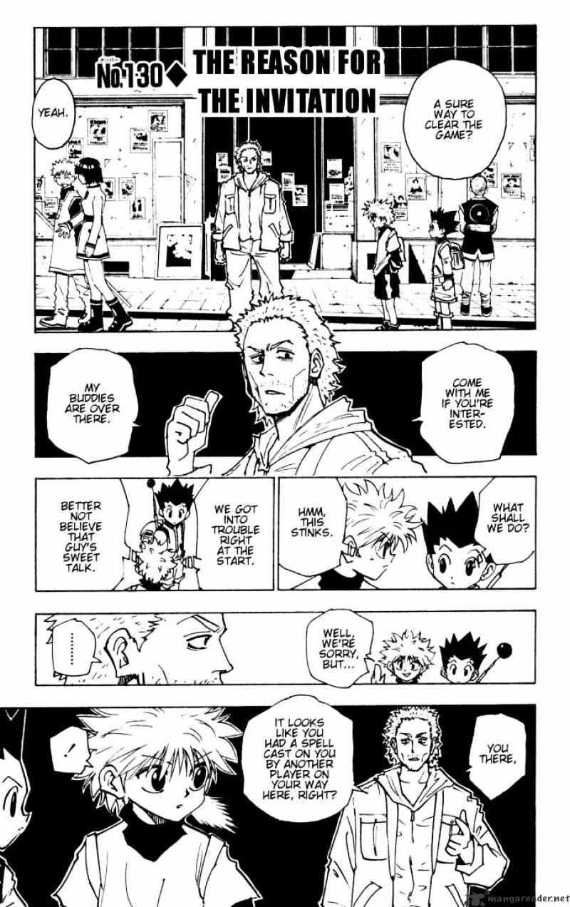 Read Hunter x Hunter chapter 130 image 0 on Lezhin