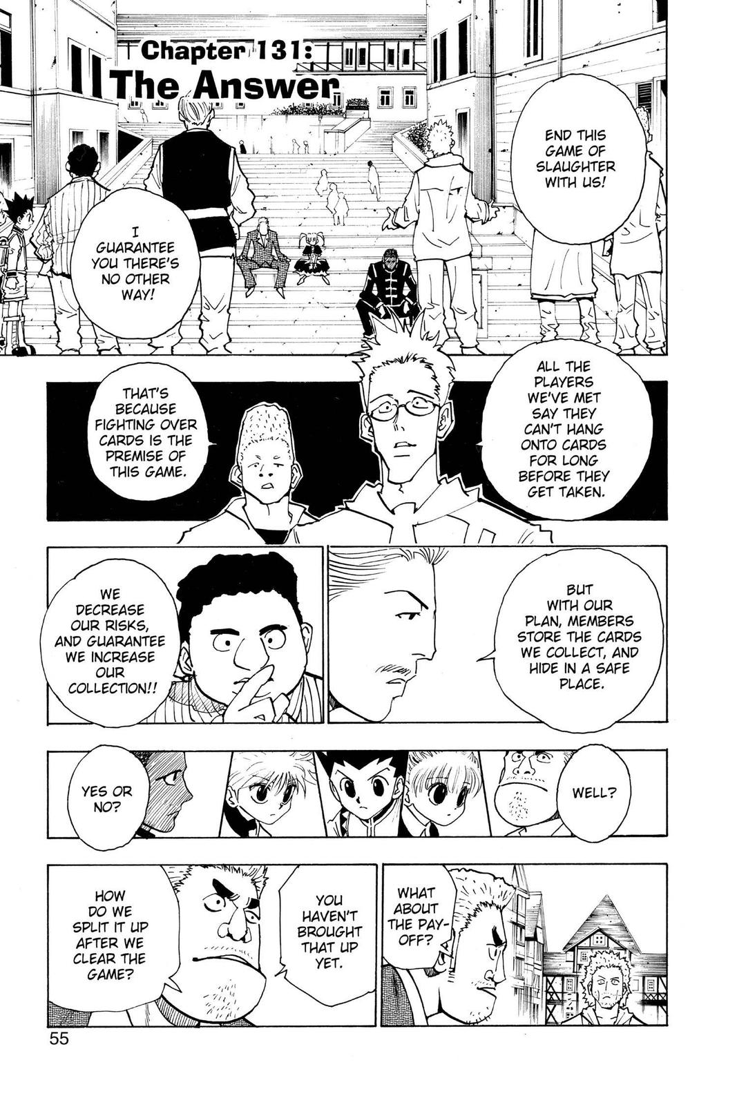 Read Hunter x Hunter chapter 131 image 0 on Lezhin