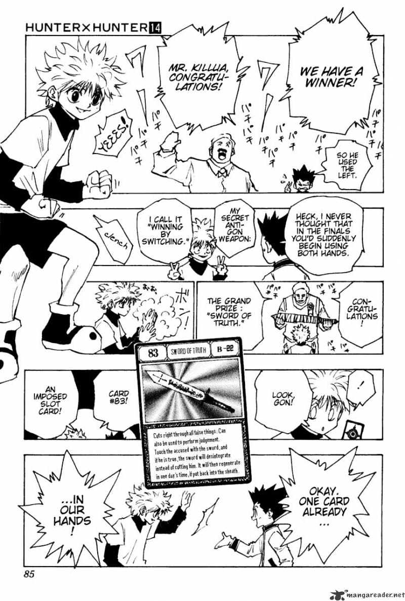 Read Hunter x Hunter chapter 132 image 14 on Lezhin