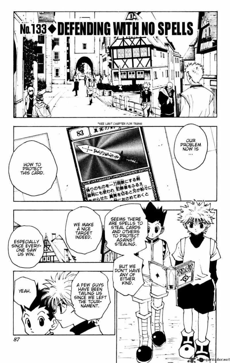 Read Hunter x Hunter chapter 133 image 0 on Lezhin