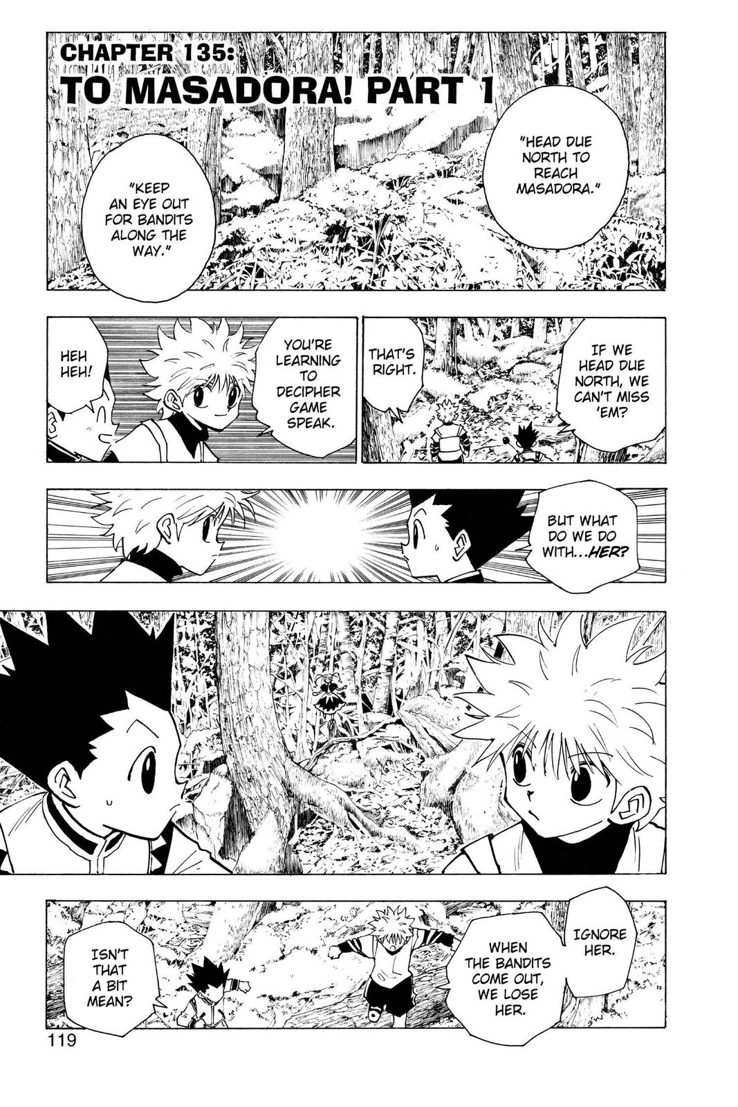 Read Hunter x Hunter chapter 135 image 0 on Lezhin