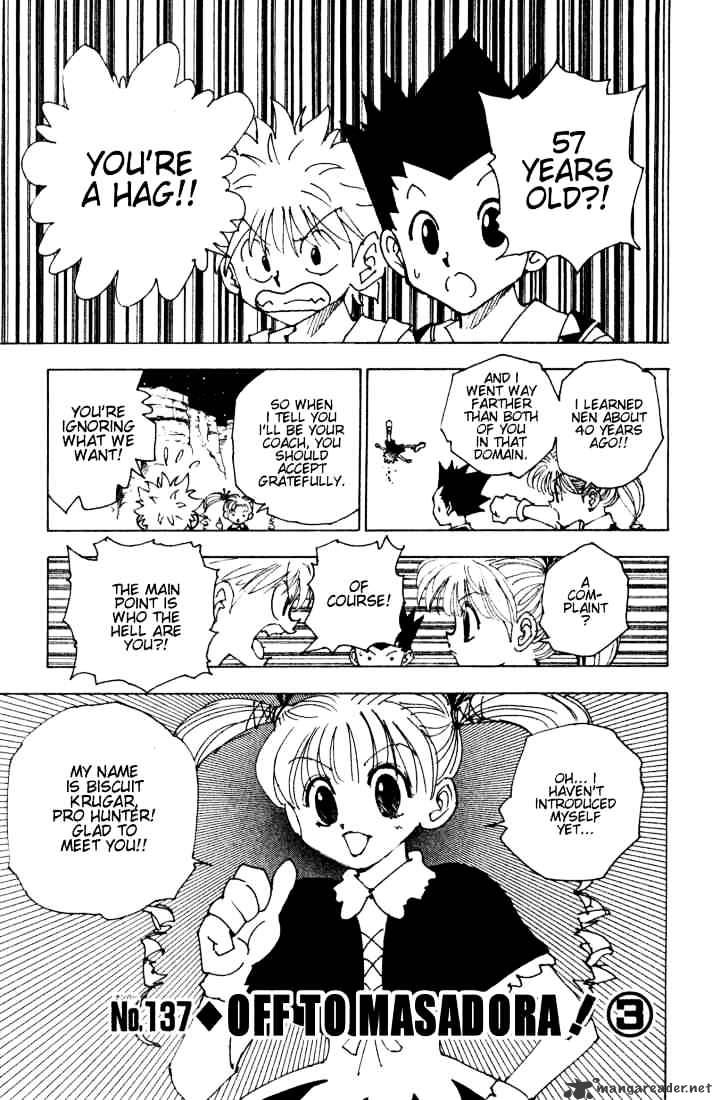 Read Hunter x Hunter chapter 137 image 0 on Lezhin