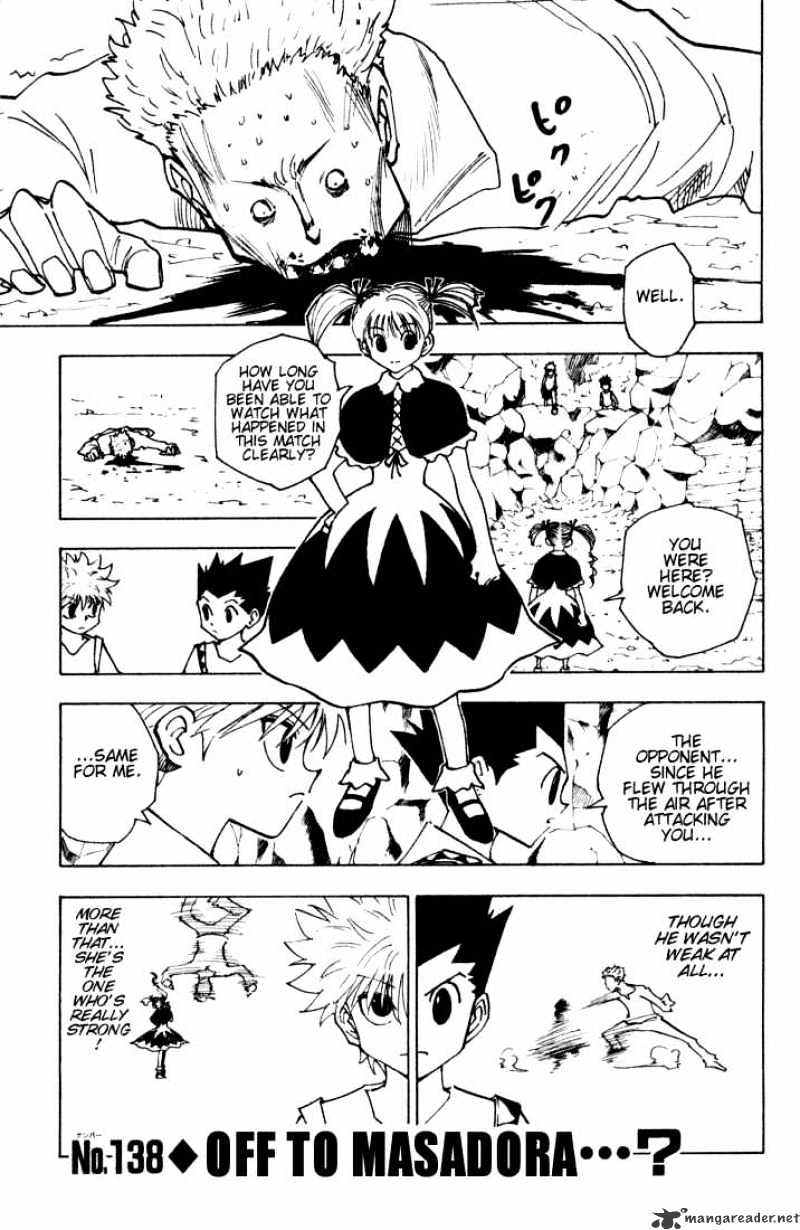 Read Hunter x Hunter chapter 138 image 0 on Lezhin