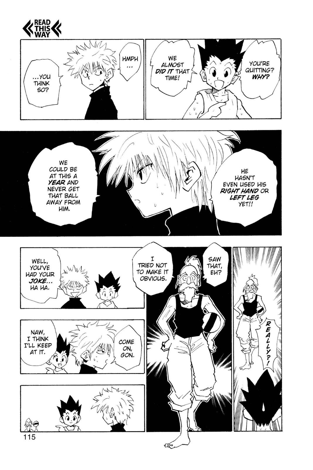 Read Hunter x Hunter chapter 14 image 8 on Lezhin
