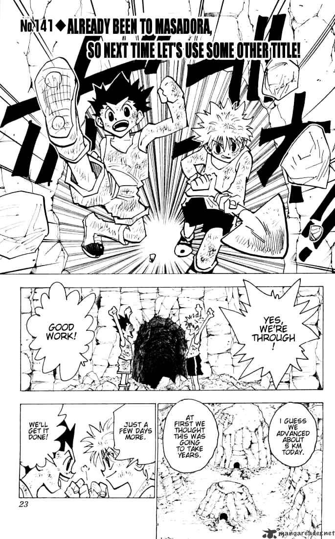 Read Hunter x Hunter chapter 141 image 0 on Lezhin