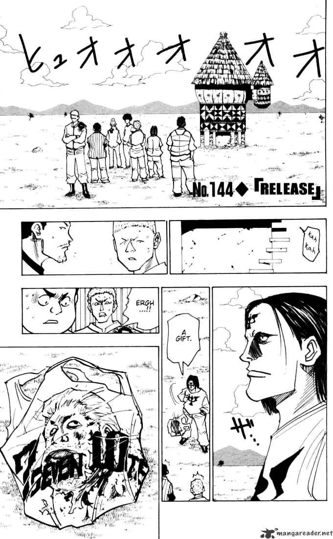Read Hunter x Hunter chapter 144 image 0 on Lezhin
