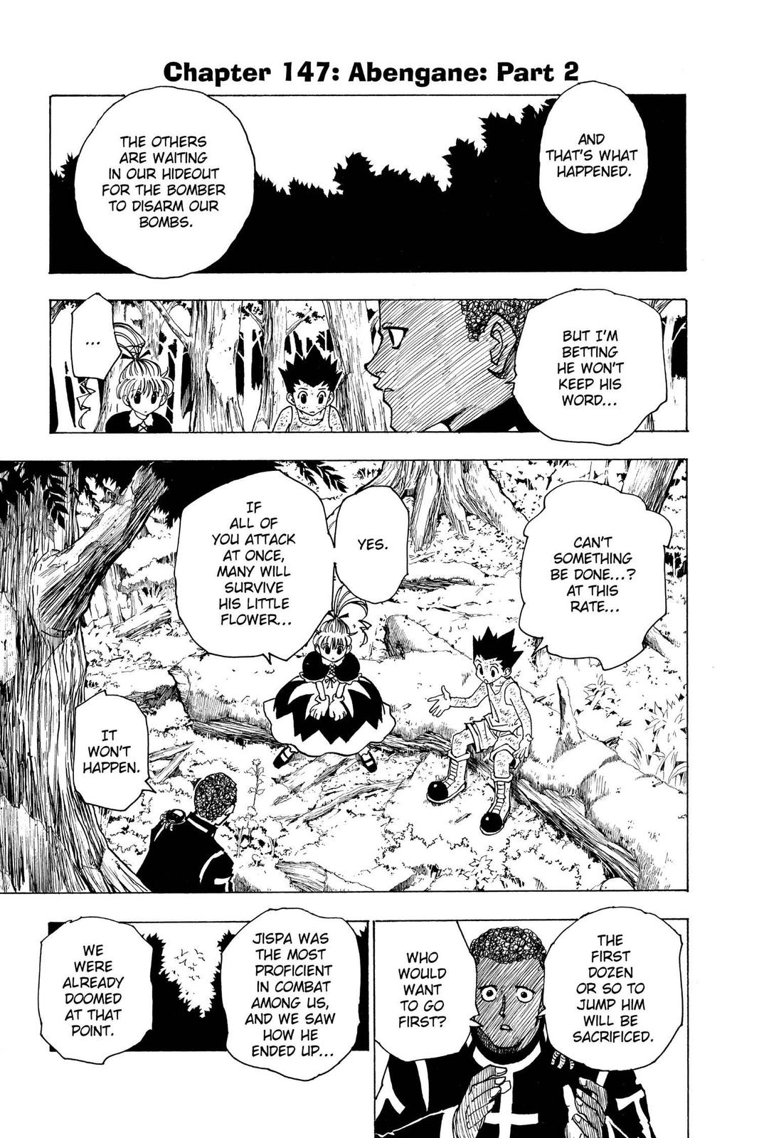 Read Hunter x Hunter chapter 147 image 0 on Lezhin