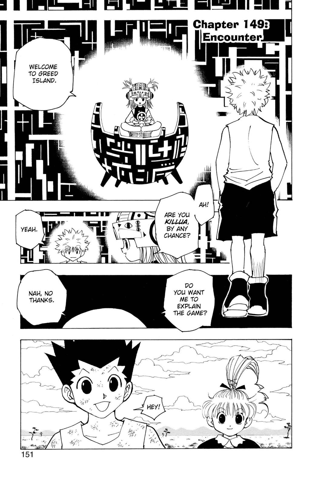 Read Hunter x Hunter chapter 149 image 0 on Lezhin