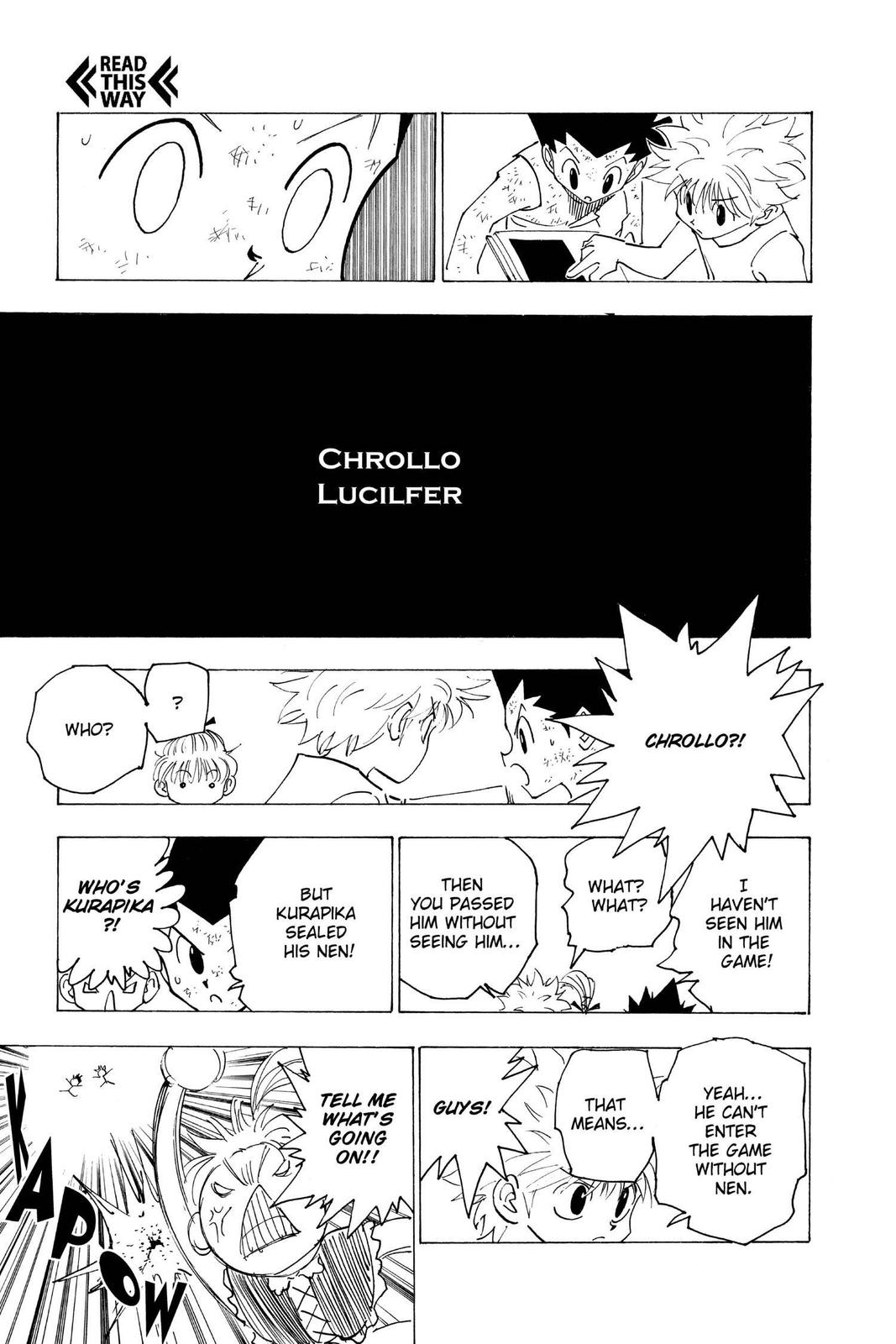 Read Hunter x Hunter chapter 149 image 4 on Lezhin