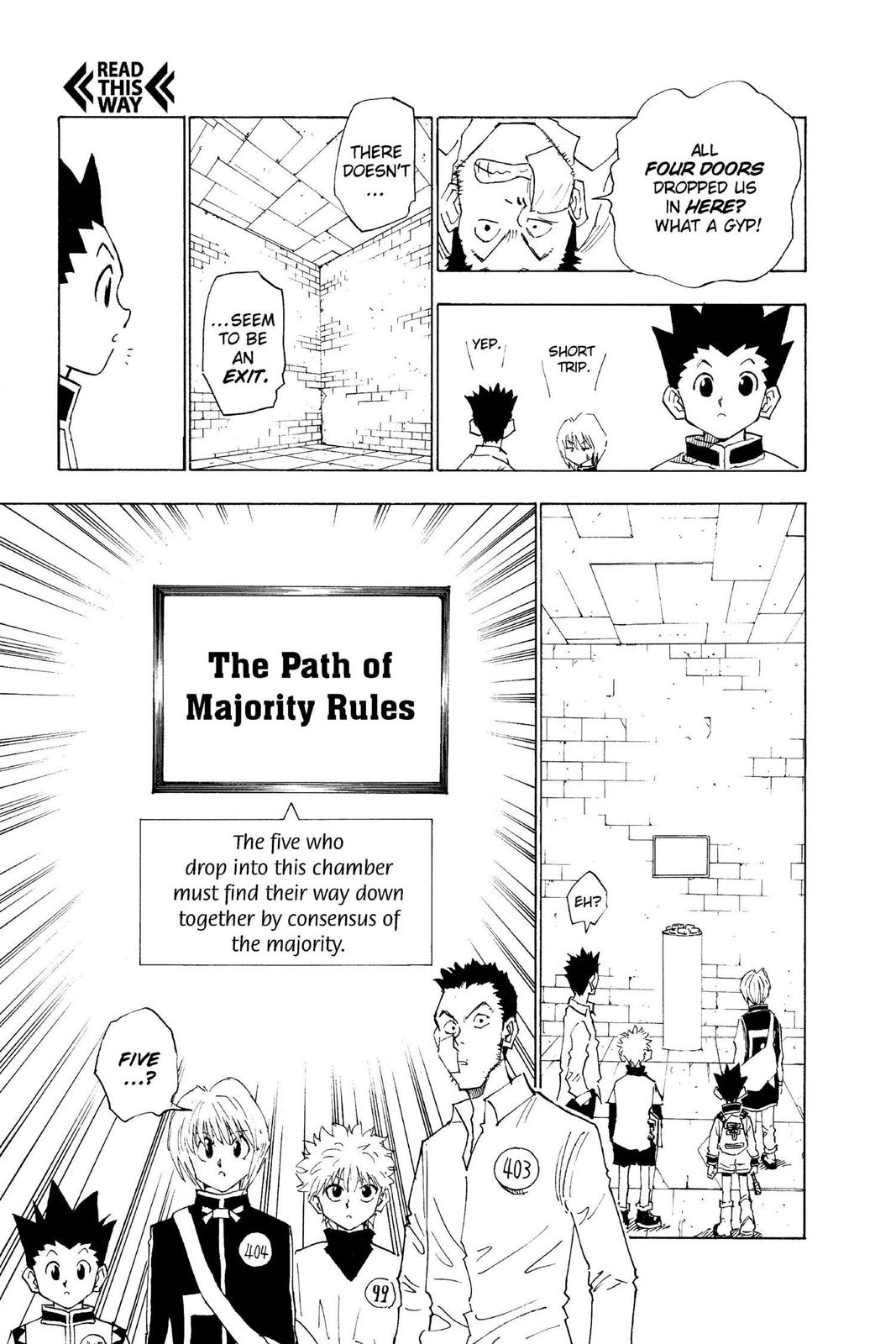 Read Hunter x Hunter chapter 15 image 14 on Lezhin