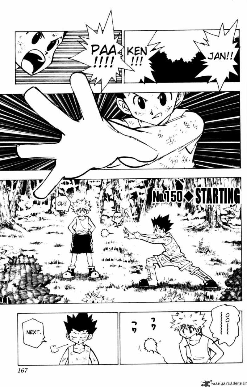 Read Hunter x Hunter chapter 150 image 0 on Lezhin