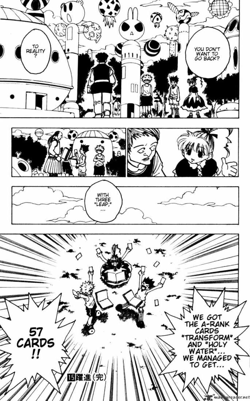 Read Hunter x Hunter chapter 151 image 14 on Lezhin