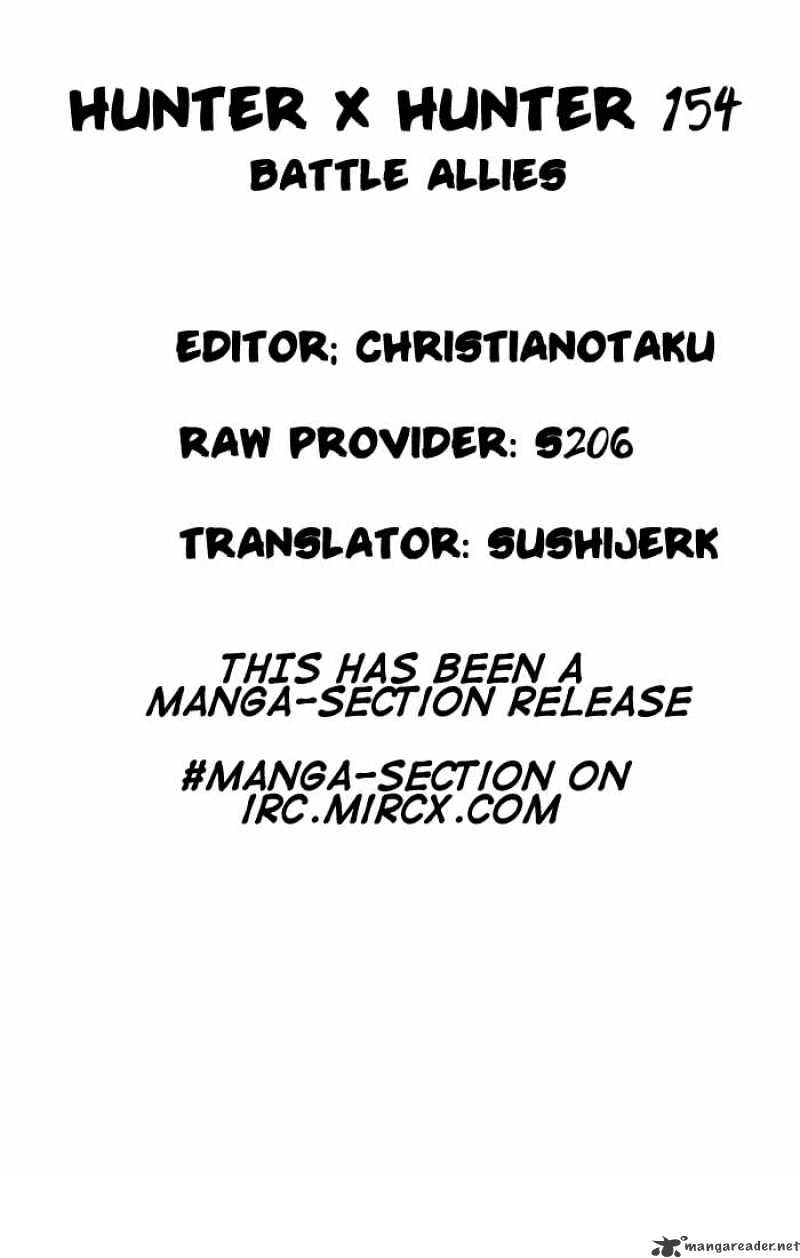 Read Hunter x Hunter chapter 154 image 8 on Lezhin