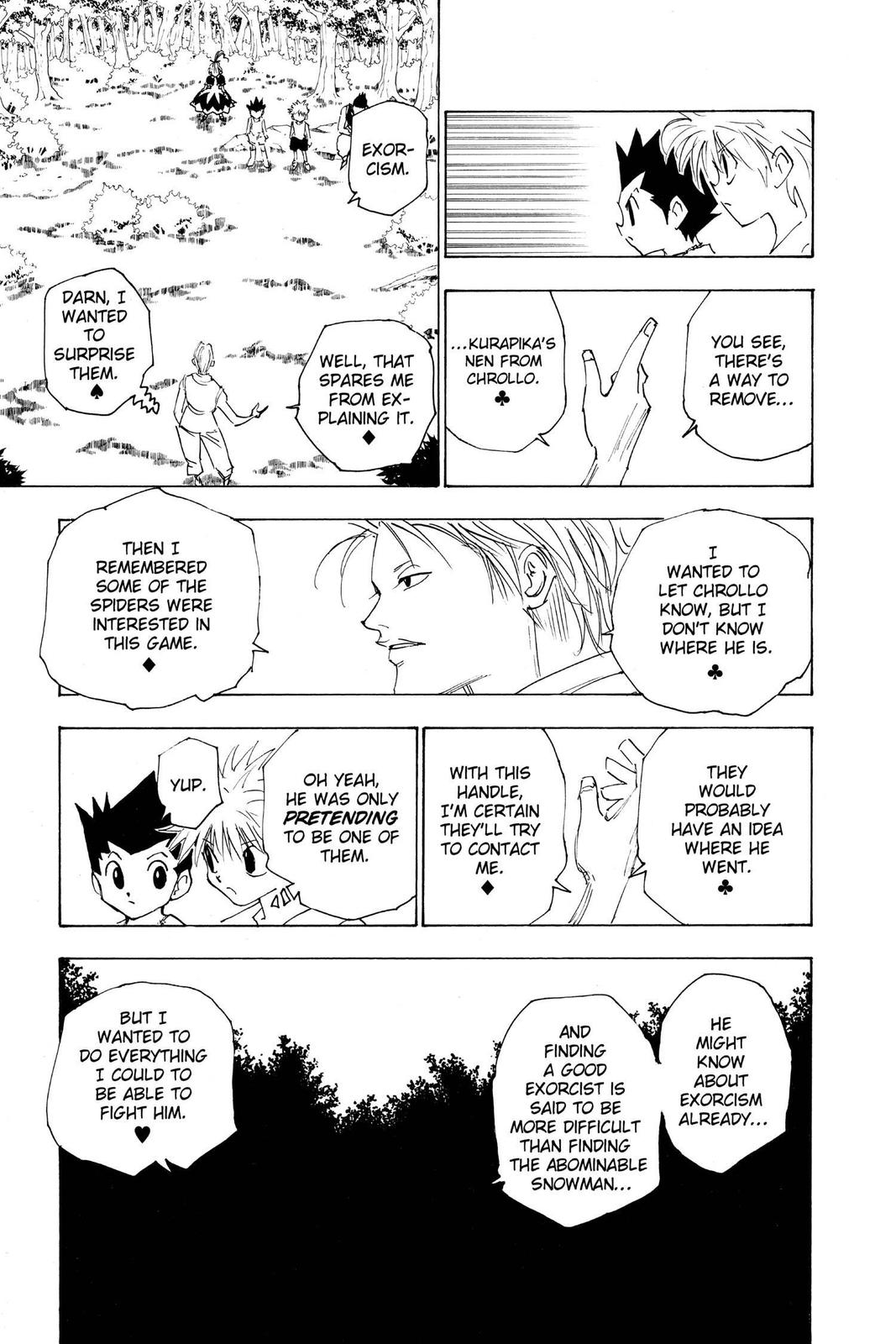 Read Hunter x Hunter chapter 158 image 12 on Lezhin