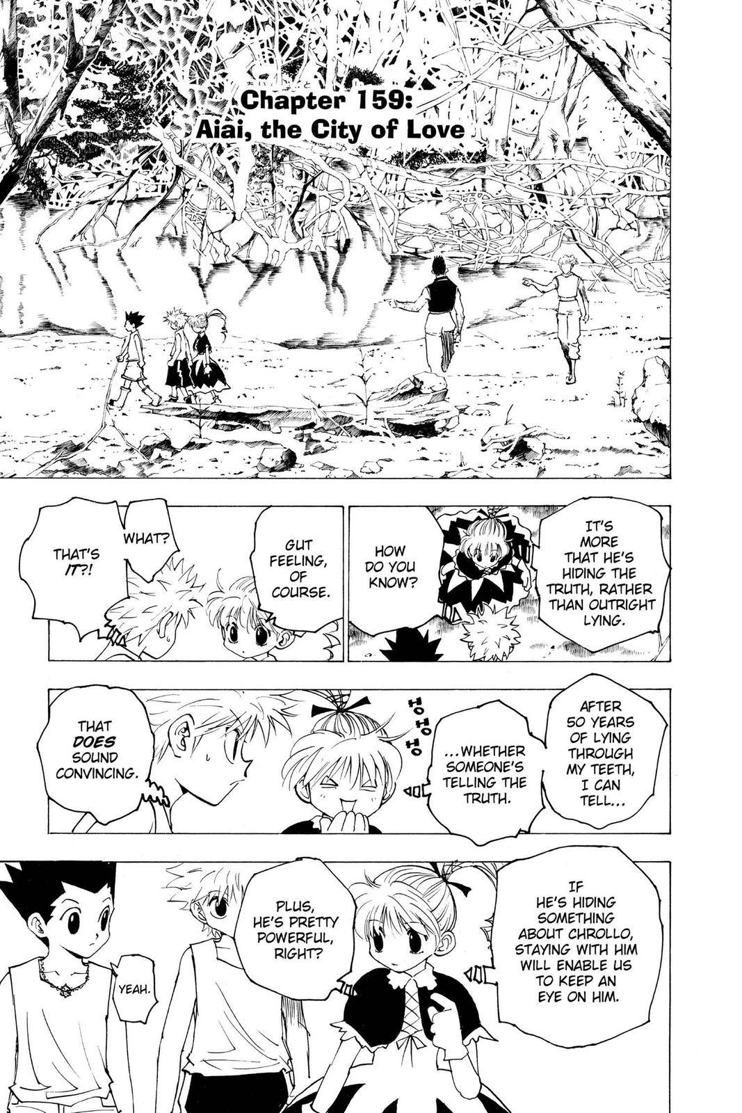 Read Hunter x Hunter chapter 159 image 0 on Lezhin
