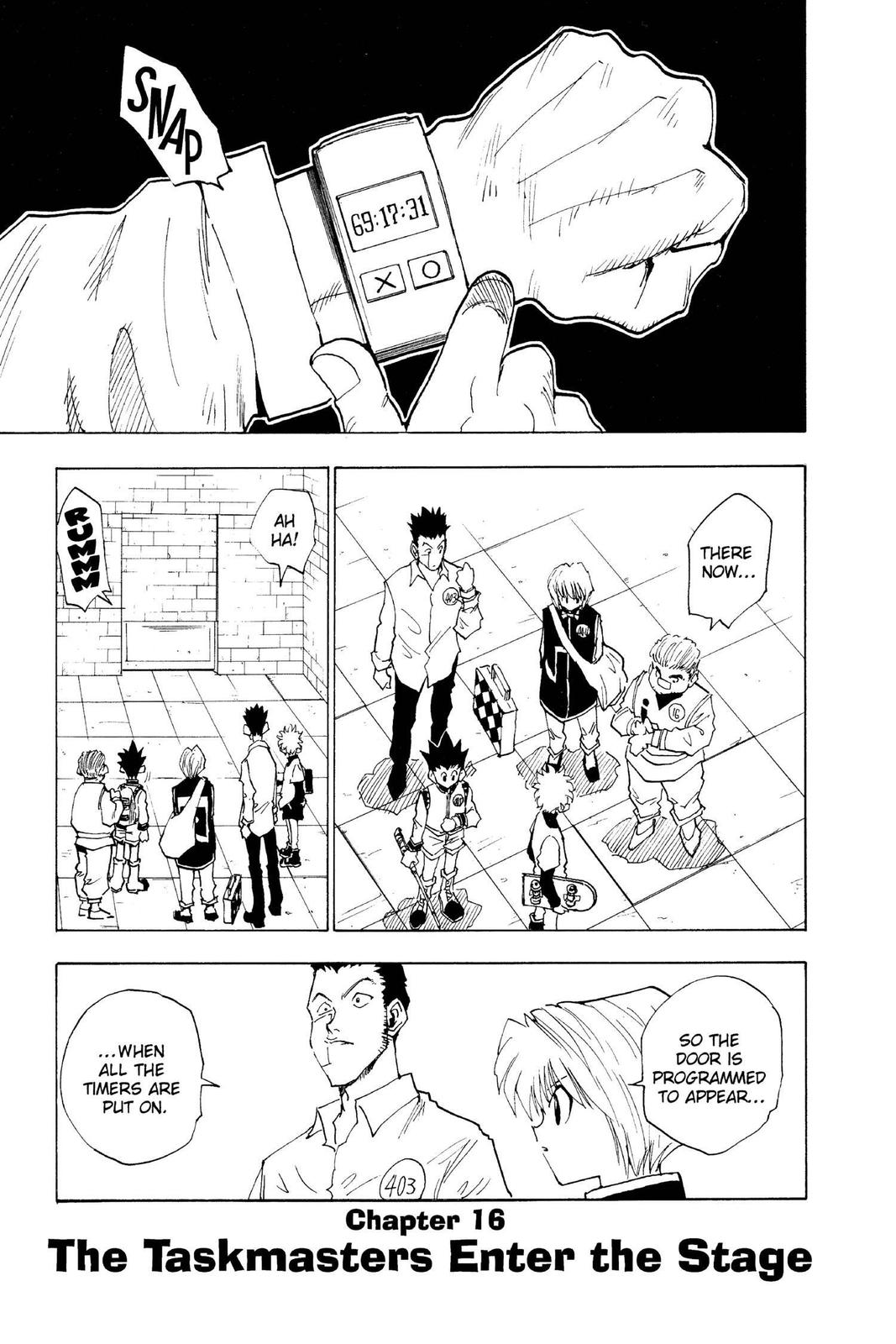 Read Hunter x Hunter chapter 16 image 0 on Lezhin