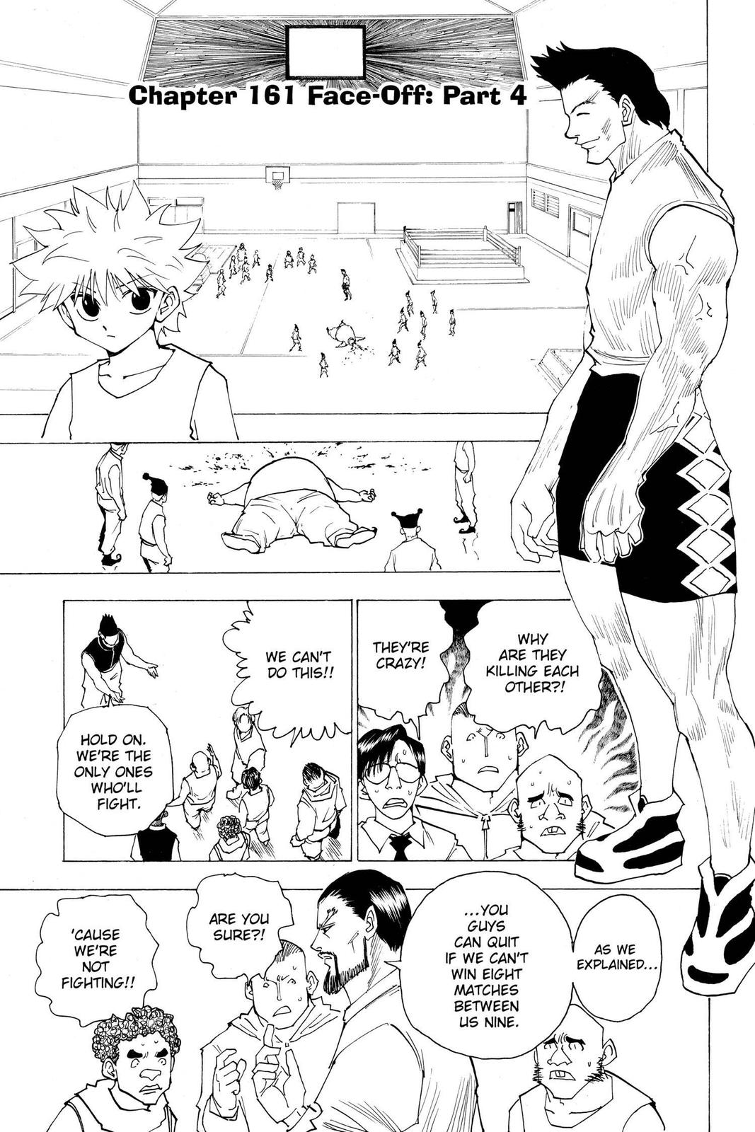 Read Hunter x Hunter chapter 161 image 0 on Lezhin