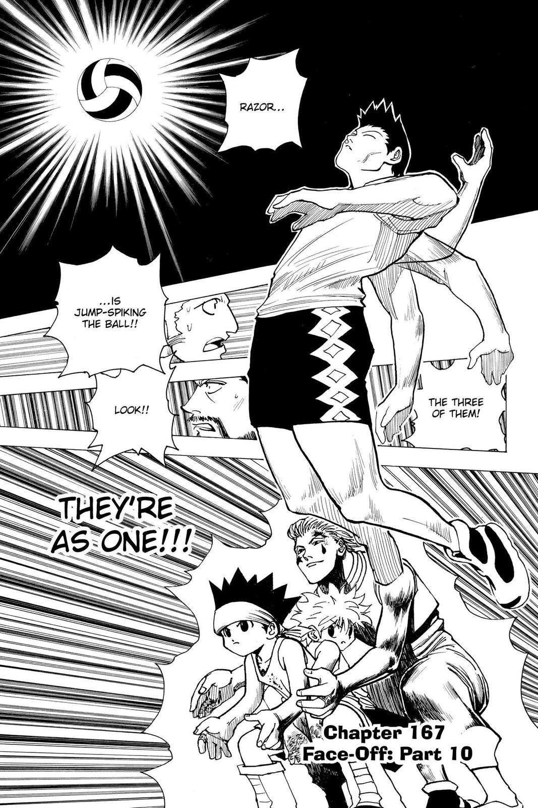 Read Hunter x Hunter chapter 167 image 0 on Lezhin